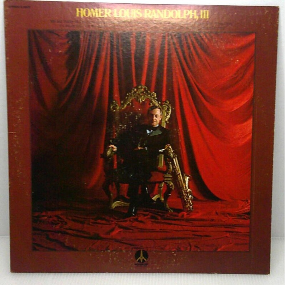 Homer Louis Randolph, III Vinyl LP 1971  (Boots Randolph)